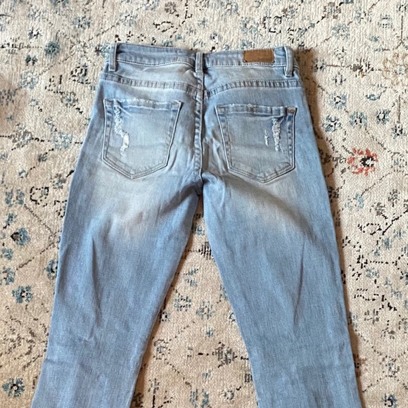 JEANS 3 FOR $50 Garage distressed boot-cut jeans - Picture 3 of 4